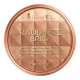 Rimmel London Radiance Brick Bronzante pentru femei 12 g Nuanţă 001 Light