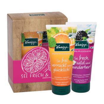 Kneipp Body Wash Set cadou pentru femei gel de dus Orange 200 ml + gel de dus Blackberry 200 ml