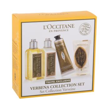 L´Occitane Verveine Travel Set Set cadou pentru femei gel de duș 75 ml + loțiune corporală 75 ml + cremă de mâini 30 ml + săpun solid 25 g