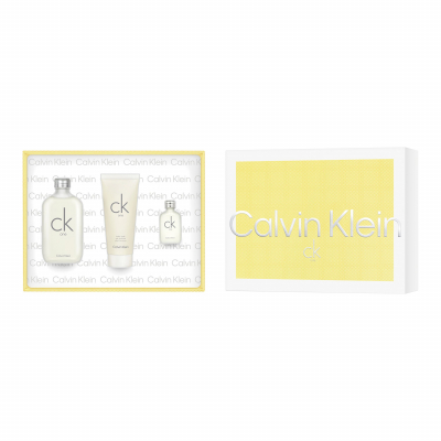 Calvin Klein CK One Set cadou EDT 100 ml + EDT 15 ml + Gel de dus 100 ml