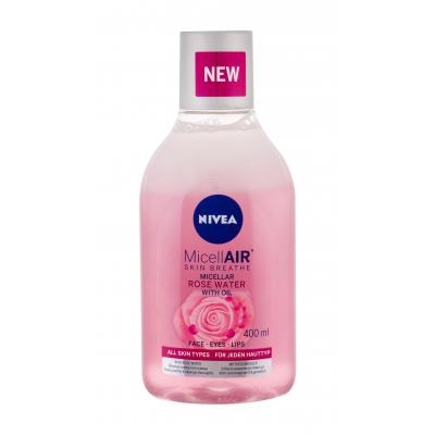 Nivea MicellAIR® Rose Water Apă micelară pentru femei 400 ml