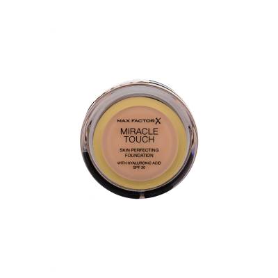Max Factor Miracle Touch Skin Perfecting SPF30 Fond de ten pentru femei 11,5 g Nuanţă 038 Light Ivory