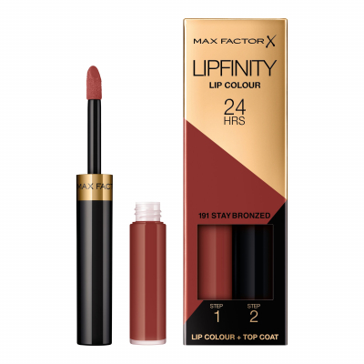 Max Factor Lipfinity 24HRS Lip Colour Ruj de buze pentru femei 4,2 g Nuanţă 191 Stay Bronzed