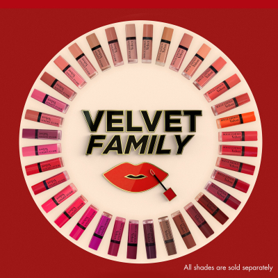 BOURJOIS Paris Rouge Edition Velvet Ruj de buze pentru femei 7,7 ml Nuanţă 33 Brun´Croyable