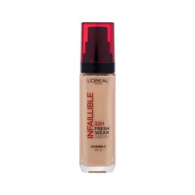 L'Oréal Paris Infaillible 32H Fresh Wear SPF25 Fond de ten pentru femei 30 ml Nuanţă 200 Warm
