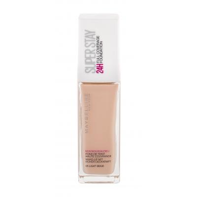 Maybelline Super Stay 24h Full Coverage Fond de ten pentru femei 30 ml Nuanţă 05 Light Beige