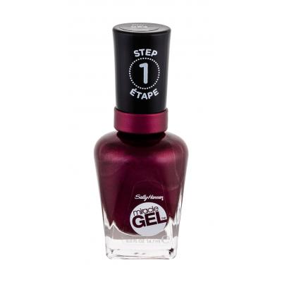 Sally Hansen Miracle Gel Lac de unghii pentru femei 14,7 ml Nuanţă 063 Frosted Berries