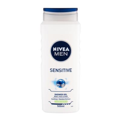 Nivea Men Sensitive Gel de duș pentru bărbați 500 ml