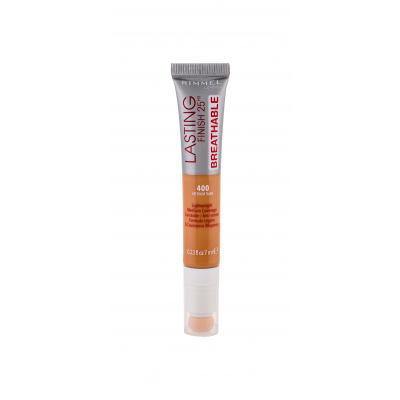 Rimmel London Lasting Finish Breathable 25HR Anticearcăn pentru femei 7 ml Nuanţă 400 Medium Dark