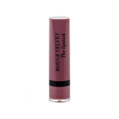 BOURJOIS Paris Rouge Velvet The Lipstick Ruj de buze pentru femei 2,4 g Nuanţă 17 From Paris With Mauve