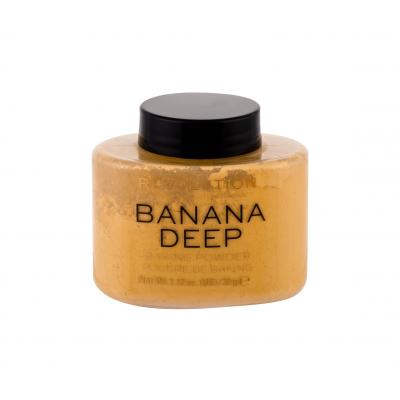 Makeup Revolution London Baking Powder Pudră pentru femei 32 g Nuanţă Banana Deep