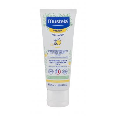 Mustela Bébé Nourishing Cream With Cold Cream Cremă de zi pentru copii 40 ml