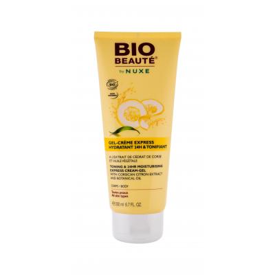 NUXE BIO BEAUTÉ Toning & 24HR Moisturising Gel de corp pentru femei 200 ml