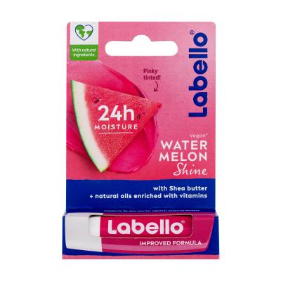 Labello Watermelon Shine 24h Moisture Lip Balm Balsam de buze pentru femei 4,8 g
