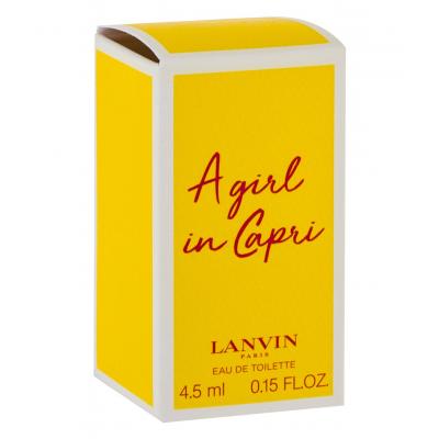 Lanvin A Girl in Capri Apă de toaletă pentru femei 4,5 ml