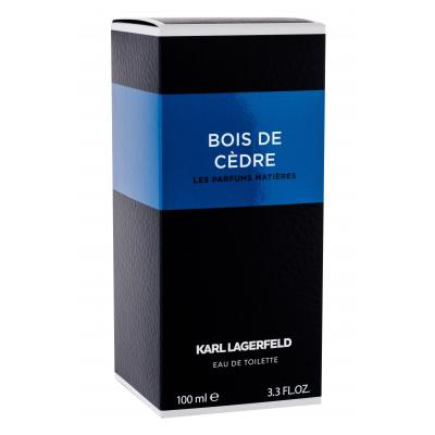 Karl Lagerfeld Les Parfums Matières Bois de Cedre Apă de toaletă pentru bărbați 100 ml