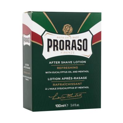 PRORASO Green After Shave Lotion Aftershave loțiune pentru bărbați 100 ml