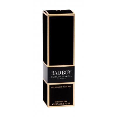 Carolina Herrera Bad Boy Gel de duș pentru bărbați 200 ml