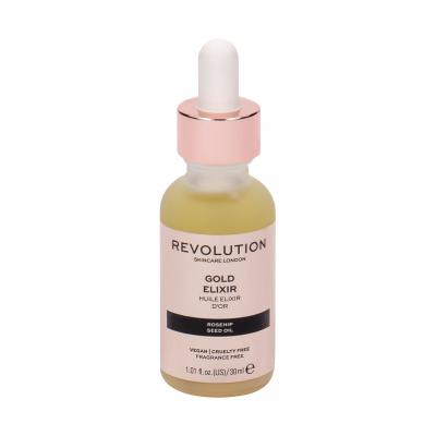Revolution Skincare Gold Elixir Rosehip Seed Oil Ulei facial pentru femei 30 ml