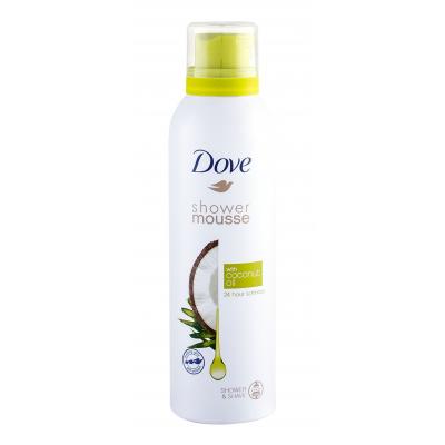Dove Shower Mousse Coconut Oil Spumă de duș pentru femei 200 ml