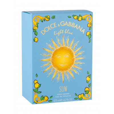 Dolce&amp;Gabbana Light Blue Sun Pour Homme Apă de toaletă pentru bărbați 125 ml