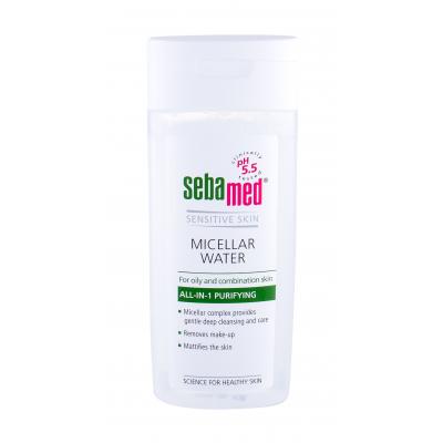 SebaMed Sensitive Skin Micellar Water Oily Skin Apă micelară pentru femei 200 ml