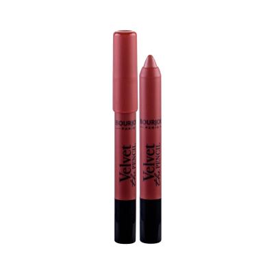 BOURJOIS Paris Velvet The Pencil Ruj de buze pentru femei 3 g Nuanţă 10 Brun de Folie