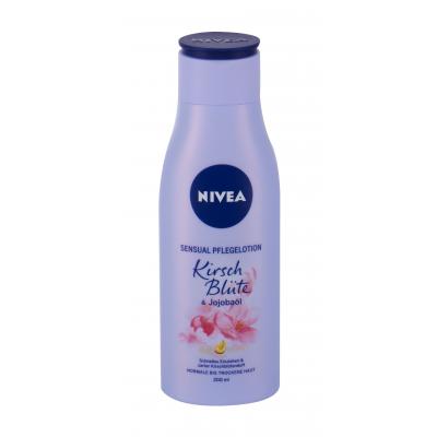 Nivea Cherry Blossom & Jojoba Oil Oil in Lotion Lapte de corp pentru femei 200 ml