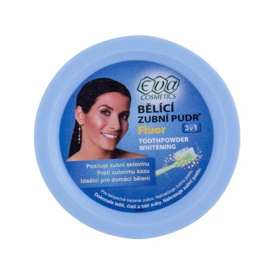 Eva Cosmetics Whitening Toothpowder Fluor Albirea dinților 30 g