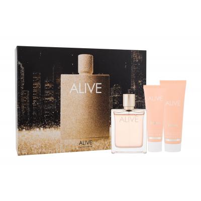 HUGO BOSS BOSS Alive Set cadou apă de parfum 80 ml + loțiune corporală 75 ml + gel de duș 50 ml