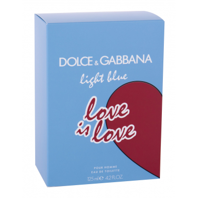 Dolce&amp;Gabbana Light Blue Love Is Love Apă de toaletă pentru bărbați 125 ml