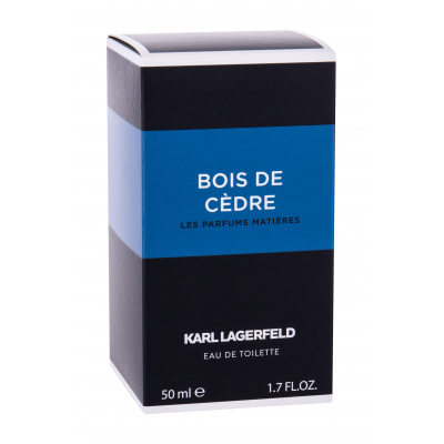 Karl Lagerfeld Les Parfums Matières Bois de Cedre Apă de toaletă pentru bărbați 50 ml