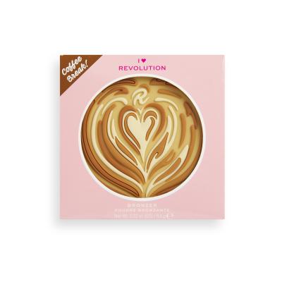 I Heart Revolution Tasty Coffee Bronzante pentru femei 6,5 g Nuanţă Macchiato