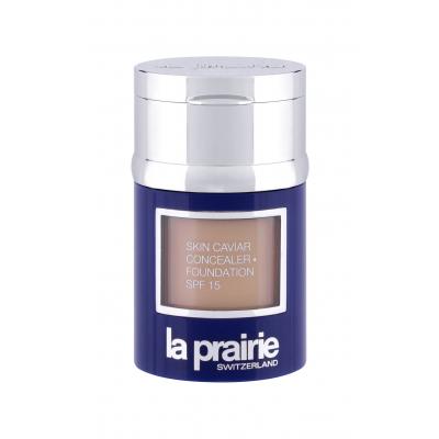 La Prairie Skin Caviar Concealer Foundation SPF15 Fond de ten pentru femei 30 ml Nuanţă Créme Peche