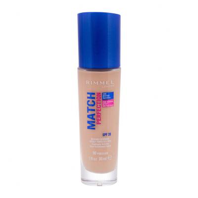 Rimmel London Match Perfection SPF20 Fond de ten pentru femei 30 ml Nuanţă 90 Porcelain