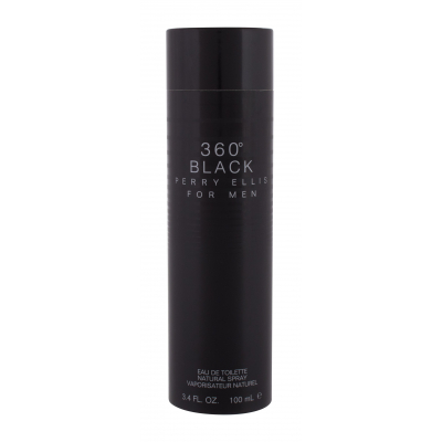 Perry Ellis 360° Black Apă de toaletă pentru bărbați 100 ml