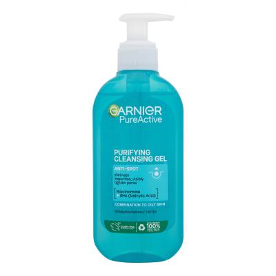 Garnier Pure Active Purifying Cleansing Gel Gel demachiant 200 ml