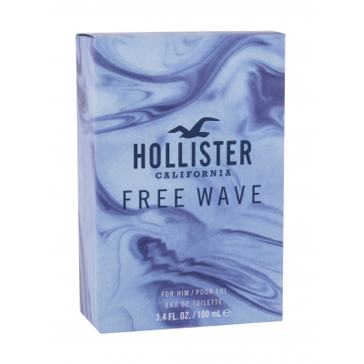 Hollister Free Wave Apă de toaletă pentru bărbați 100 ml