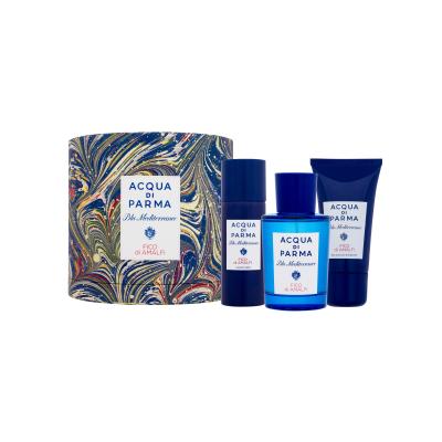 Acqua di Parma Blu Mediterraneo Fico di Amalfi Set cadou edt 75 ml + gel de dus 40 ml + lapte corporal 50 ml
