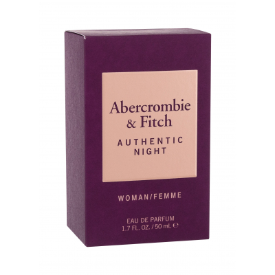 Abercrombie &amp; Fitch Authentic Night Apă de parfum pentru femei 50 ml