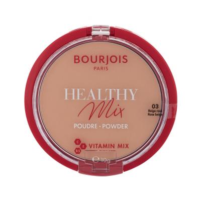 BOURJOIS Paris Healthy Mix Pudră pentru femei 10 g Nuanţă 03 Beige Rosé