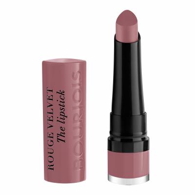 BOURJOIS Paris Rouge Velvet The Lipstick Ruj de buze pentru femei 2,4 g Nuanţă 18 Mauve-Martre