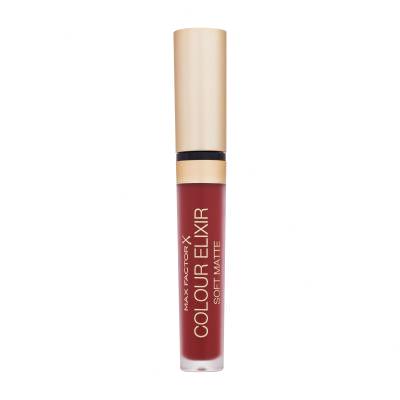 Max Factor Colour Elixir Soft Matte Ruj de buze pentru femei 4 ml Nuanţă 030 Crushed Ruby
