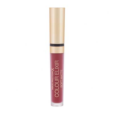 Max Factor Colour Elixir Soft Matte Ruj de buze pentru femei 4 ml Nuanţă 035 Faded Red