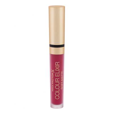 Max Factor Colour Elixir Soft Matte Ruj de buze pentru femei 4 ml Nuanţă 025 Raspberry Haze