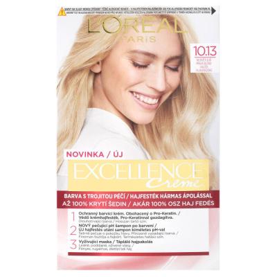 L'Oréal Paris Excellence Creme Triple Protection Vopsea de păr pentru femei 48 ml Nuanţă 10,13 Natural Light Baby Blonde