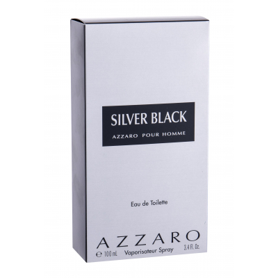 Azzaro Silver Black Apă de toaletă pentru bărbați 100 ml