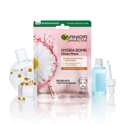 Garnier Skin Naturals Moisture + Comfort Mască de față pentru femei 1 buc