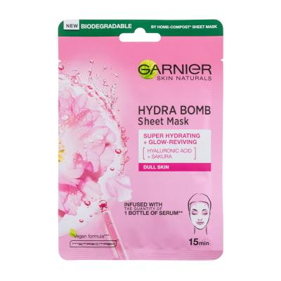 Garnier Skin Naturals Hydra Bomb Sakura Mască de față pentru femei 1 buc