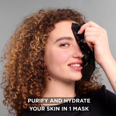 Garnier Skin Naturals Pure Charcoal Algae Mască de față pentru femei 1 buc